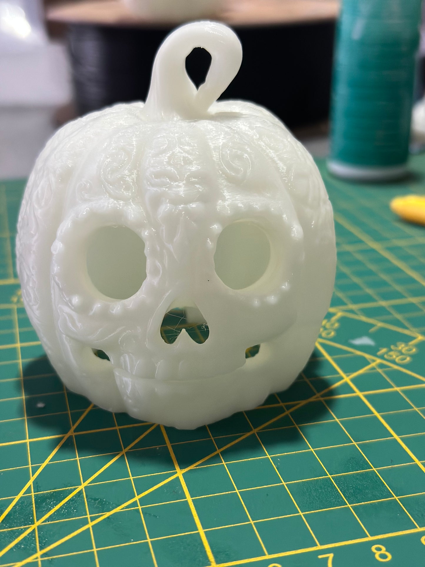 Day of Dead Pumpkin Hide