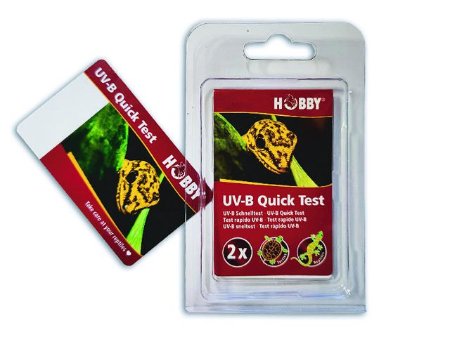 UV-B Quick Test UV-B Schnelltest HOBBY