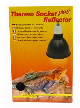 Thermo Socket + Reflektor klein schwarz