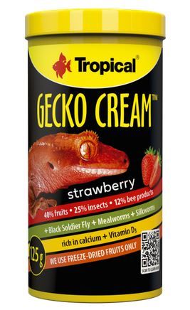 Tropical Gecko Cream Erdbeere 100ml / 250ml