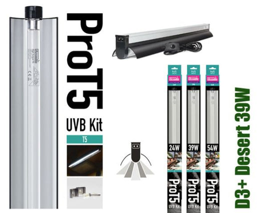 Arcadia Pro T5 UVA/UVB Kit D3+ Desert 39 Watt 12%